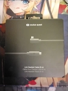 Cable para auriculares OCULUS QUEST Link 5 m OEM ORIGINAL como nuevo en caja - Imagen 1 de 2