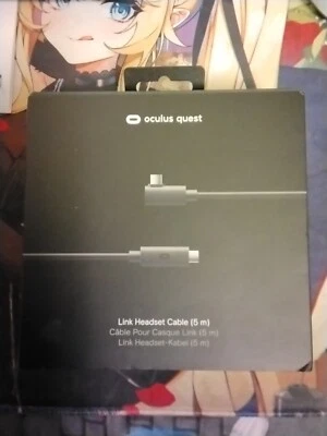 OCULUS QUEST Link Headset Cable 5 m OEM ORIGINAL Mint in Box - Image 1 of 2
