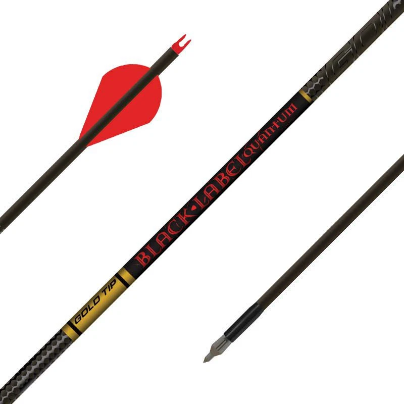 Gold Tip Black Label Quantum 340 w/ 2.71'' Vanes (6pk) - Image 1 of 1