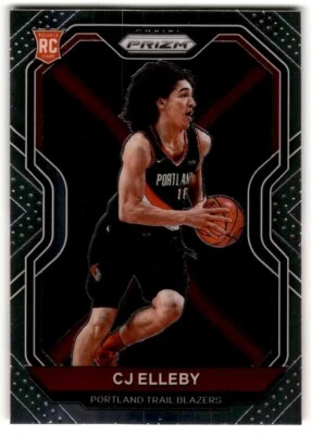 2020-21 Panini Prizm CJ Elleby Rookie #283 Portland Trail Blazers - Image 1 of 2