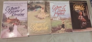 4 Anne of Green Gables Books by L.M. Montgomery Vintage 1981 Bantam Books - Bild 1 von 9