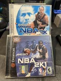 SEGA NBA 2K & NBA 2K1 Sports Sega Dreamcast 