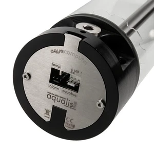 aqua computer aqualis XT 880 ml mit Füllstandsmesser und LED-Hal - Bild 1 von 3