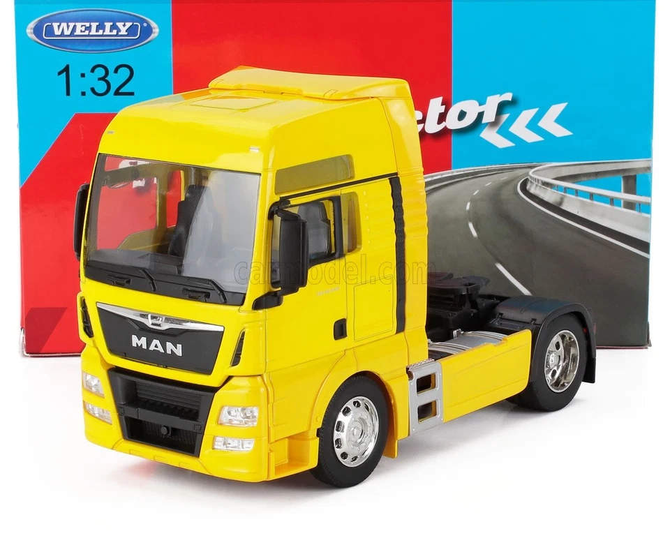 1/32 WELLY - MAN - TGX 18.440 XXL TRACTOR TRUCK 2-ASSI 2012 WE32650S-W - Immagine 1 di 1