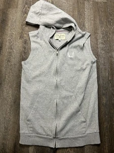 Sudadera con Capucha Aesthetic Revolution Sin Mangas Talla Pequeña Larga Gimnasio Entrenamiento - Imagen 1 de 4