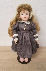 Muñeca artista, muñeca de porcelana, artesanía gremial, 40 cm, artículo de coleccionista, rareza,... - Imagen 1 de 12