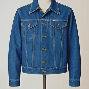 Vintage 1970 SEDGEFIELD "DO NOTHING" Jeansjacke Denim ~ Herren Gr. LARGE ~ USA - Bild 1 von 7