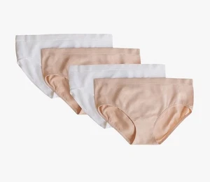 Fruit Of The Loom Girls 4-Pack Santoni Bikini Panties Size XL 8❗️Without Tags - Picture 1 of 4