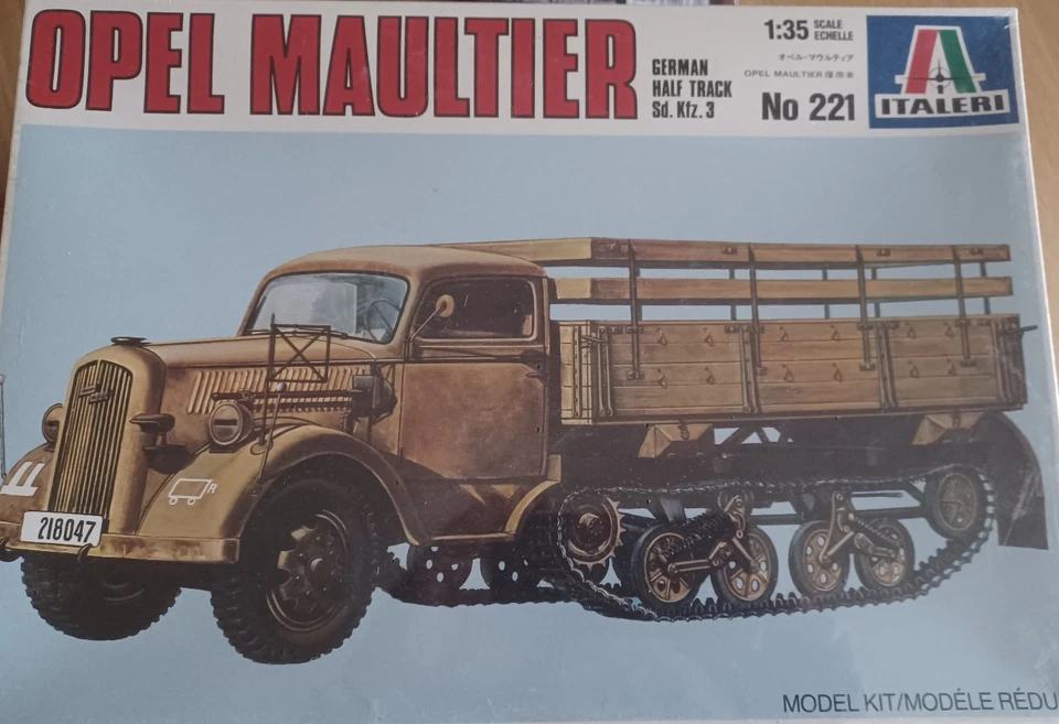 1:35 Italeri 221 Opel Maultier selten - Bild 1 von 1