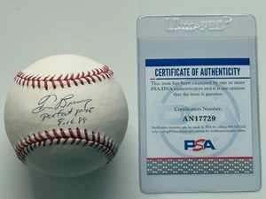 Tom Browning gioco perfetto firmato e scritto autografo ufficiale baseball PSA COA - Foto 1 di 2