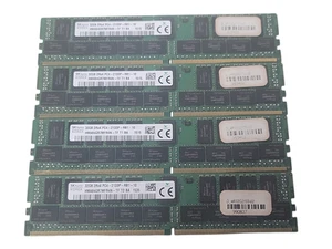 Lot of 4x SKhynix 32GB 2Rx4 PC4-2133P-RA DDR4 Server RAMs _ - Picture 1 of 3