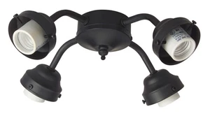 Flat Black LED Fitter from the Fitter Collection - Picture 1 of 1