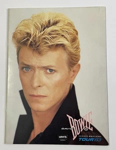 NOS! David Bowie SERIOUS MOONLIGHT TOUR 83 Official Program IN ENGLISH Deadstock - Picture 1 of 9