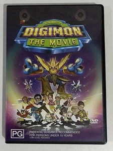 Digimon The Movie DVD Digital Monsters 2000 Region 4 - Picture 1 of 4
