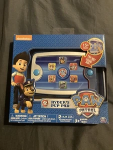 NIB Paw Patrol Ryder's Pup Pad Interactive Electronic Handheld Toy Sound Phrases - Picture 1 of 2