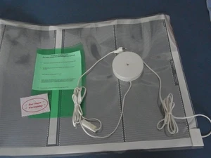 Heizteppich Heizmatte Bodenheizung Fußwärmer Schreibtisch lose zu verlegen 1m - Bild 1 von 5