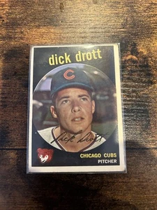 1959 Topps 15 Dick Drott VG - Picture 1 of 8