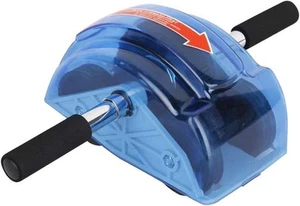 Ab Roller for Abs Workout - Abdominal Exercise Rollers with 4 Wheels, blue - Picture 1 of 5