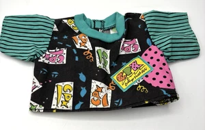 Vintage 1980s-90s Cabbage Patch Kids CPK Neon Graphic Tee Shirt Top - Bild 1 von 6