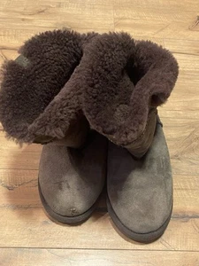 EMU Australia Alba W10088 Sheepskin Snow Boots Size Women's W9 - Picture 1 of 12