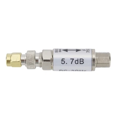 Versatile Impedance Converter SMA Female to F Male Connector 0 - 3GHz for Radio - Image 1 of 4