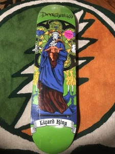 Deathwish “All Saints” Skateboard Deck - David Paul Seymour - Lizard King - Picture 1 of 16