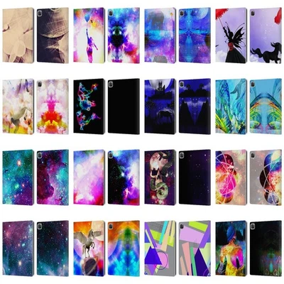 FUNDA BILLETERA LIBRO CUERO HAROULITA FANTASY 2 OFICIAL PARA APPLE iPAD Foto 1 de 4