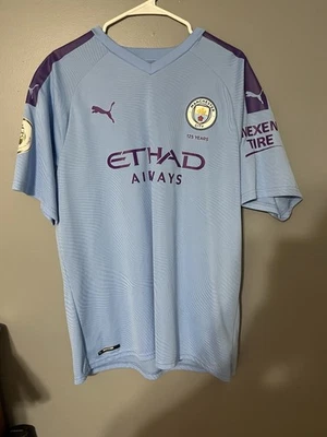 Camiseta Puma Manchester City Kun Agüero Home Edición 125 Años 2XL/XXL #10 Foto 1 de 4