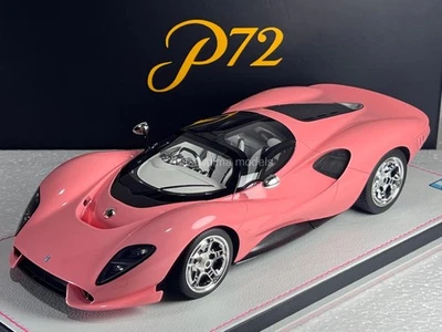 PEAKO Modello 83808 1/18 De Tomaso P72 2024 Rosa Limitato a 30 Pz 1:18 Nuovo - Immagine 1 di 4