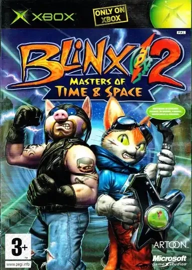 Blinx 2 Master of Time and Space - Microsoft Xbox Action Platformer Video Game - Image 1 of 1