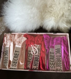 Victoria Secret Sparkle & Shine Strap Thong gift pack set of 3 Size M - Picture 1 of 7