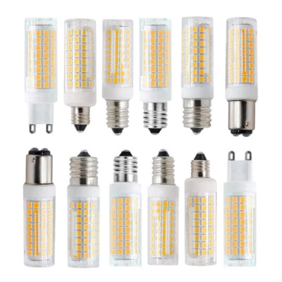 Mini Dimmable LED Light Bulb G4 G9 BA15D E11 E12 E14 E17 9W 220V Chandelier Lamp - Image 1 of 4