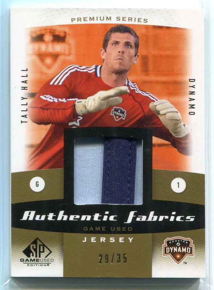 2011 SP Game Used Authentic Fabrics Premium Series TH Tally Hall Patch 29/35 - Image 1 of 1