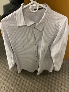 ELI TAHARI MENS LONG SLEEVE SHIRT XL BEAUTIFUL - Picture 1 of 5