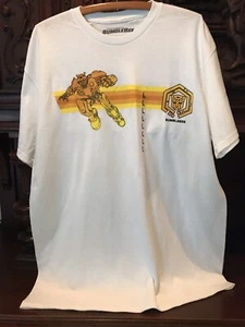 Transformers Bumblebee weiß Large Herren T-Shirt 100 % Baumwolle neu mit Etikett - Bild 1 von 5