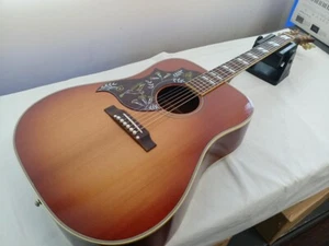 Gibson Custom Shop 1960 Hummingbird Lefty w/ Fixed Bridge Sunburst USA Guitar - Picture 1 of 13