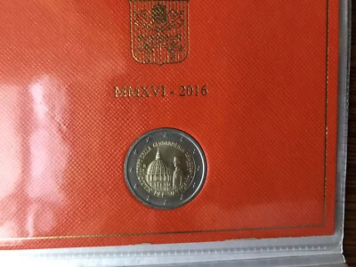 2016 Vatican 2 Euro Coin - Vatican Gendarmerie (Papal Carabinieri) 1816-2016 - Image 1 of 4