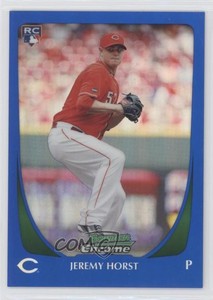 2011 Bowman Draft Chrome Blue Refractor /199 Jeremy Horst #47 Rookie RC
