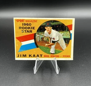 1960 TOPPS JIM KAAT #136 HOF - Picture 1 of 2
