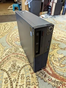 Lenovo ThinkCentre M73 Clean!  (1TB HDD, 128GB SSD, Intel Core i5, 3.3GHz, 8GB) - Picture 1 of 8