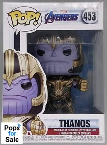 453 Thanos (Armored) - Marvel Avengers Endgame Box Damaged Funko POP - Picture 1 of 2