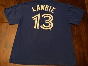 Toronto Blue Jays Shirt Adult XL Majestic Brett Lawrie 13 MLB Canada - Picture 1 of 4