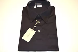 NEW BRIONI Polo Short Sleeve Cotton Size L Us Eu 52 (SGcolnot) - Picture 1 of 4