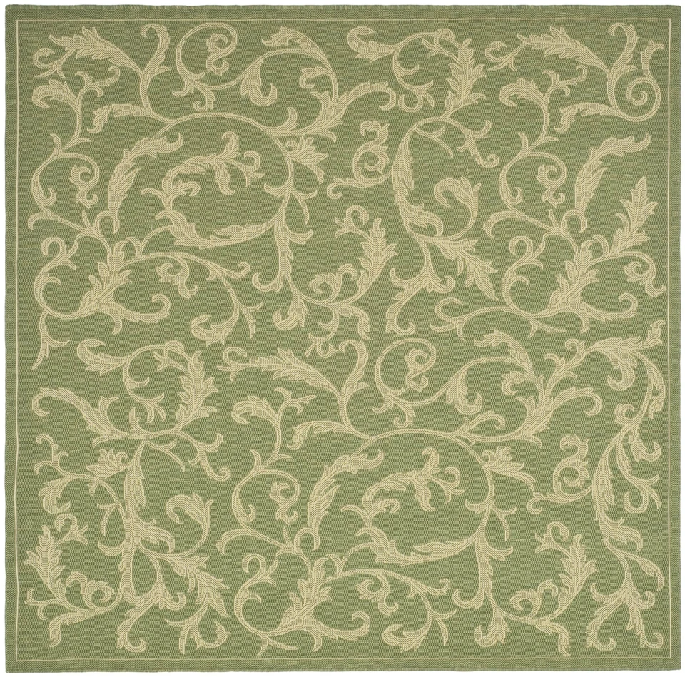Safavieh Indoor / Outdoor Olive / Natural Area Rugs - CY2653-1E06 - Image 1 of 1