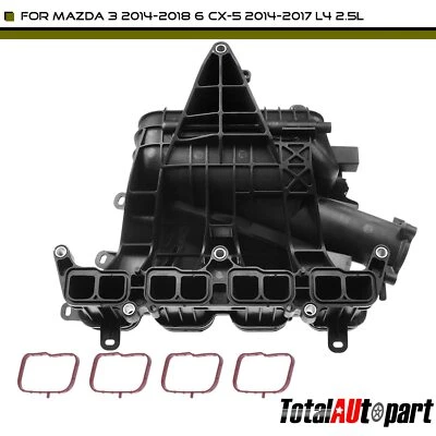Engine Intake Manifold with Seal for Mazda 3 6 CX-5 2014 2015 2016 2017 L4 2.5L - Image 1 of 4