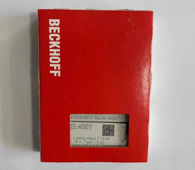 New In Box Beckhoff EL4001 0000 Module  - Image 1 of 1