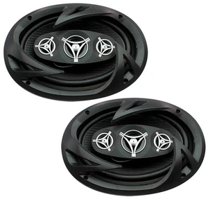 Power Acoustik EF-694 800 Watt 6" x 9" 4-Way Coaxial Car Audio Speakers 6x9 PAIR - Picture 1 of 6