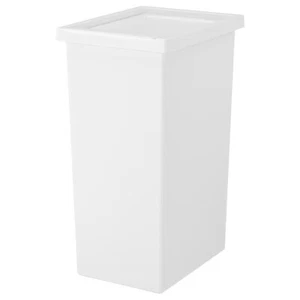 Cubo de basura IKEA con tapa 42L cubo de basura duradero cubo de basura de alta resistencia - Imagen 1 de 8