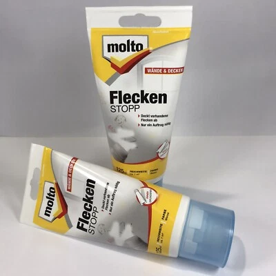 Molto Flecken Stopp, Wände & Decken, deckt vorhandene Flecken ab, 125 ml (3) - Bild 1 von 2