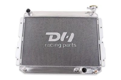 Radiador de aluminio de 3 filas adecuado para Toyota Land Cruiser 1981-90 FJ60 FJ65 L6 #1213 Foto 1 de 4